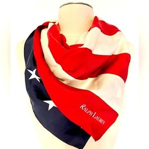 Vintage Ralph Lauren silk scarf